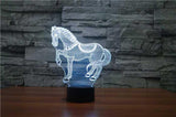 Galloping Horse 3D Illusion Lamp