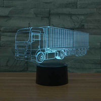 Commercial Truck 3D Illusion Lamp