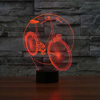 Cycle 3D Illusion Lamp